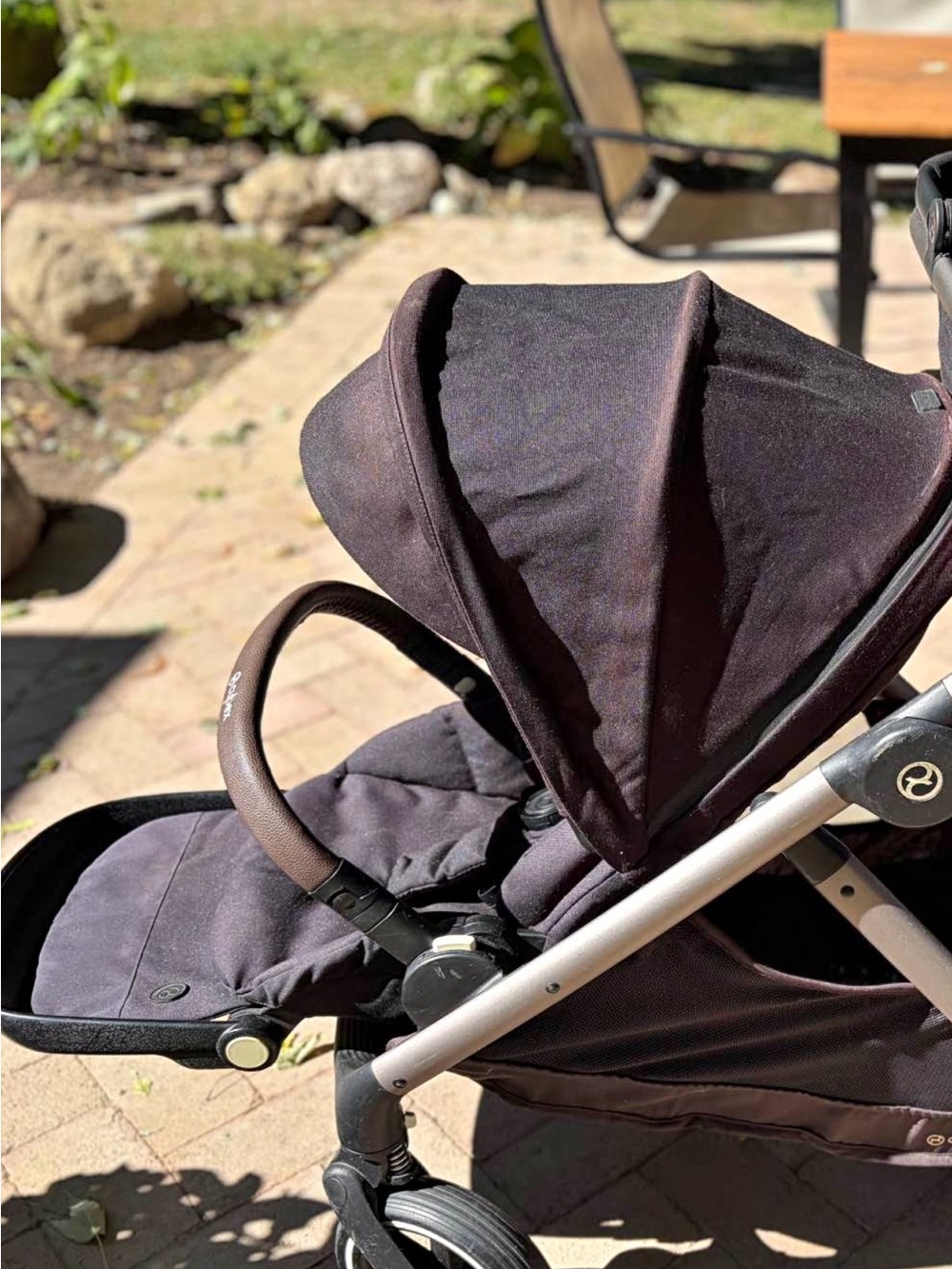 CYBEX Kids Stroller Canopy Toddler Seat faded black